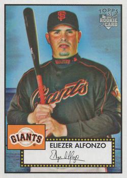 2006 Topps '52 Rookies #59 Eliezer Alfonzo Front