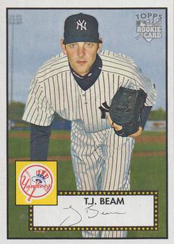 2006 Topps '52 Rookies #177 T.J. Beam Front