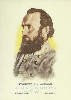 2006 Topps Allen & Ginter #342 Stonewall Jackson Front
