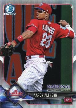 2018 Bowman Chrome National Convention #BNR-AA Aaron Altherr Front