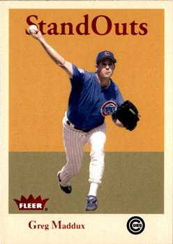 2005 Fleer Tradition - StandOuts #5 SO Greg Maddux Front