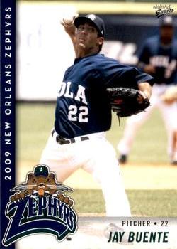 2009 MultiAd New Orleans Zephyrs #2 Jay Buente Front