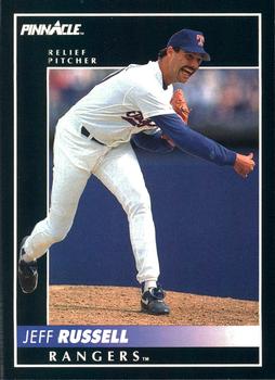 1992 Pinnacle #209 Jeff Russell Front
