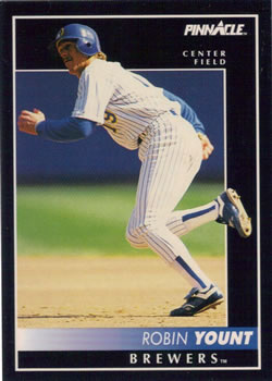 1992 Pinnacle #38 Robin Yount Front