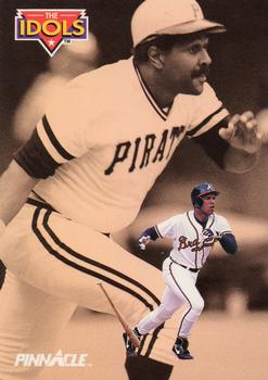 1992 Pinnacle #588 Dave Justice / Willie Stargell Front