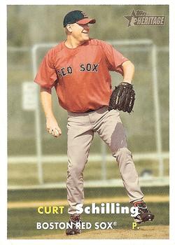 2006 Topps Heritage #15 Curt Schilling Front