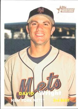 2006 Topps Heritage #37 David Wright Front