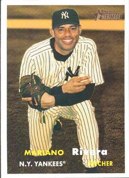 2006 Topps Heritage #42 Mariano Rivera Front