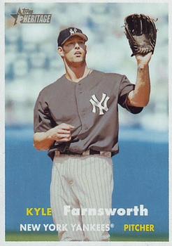 2006 Topps Heritage #58 Kyle Farnsworth Front