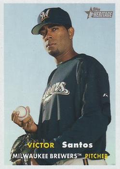 2006 Topps Heritage #184 Victor Santos Front
