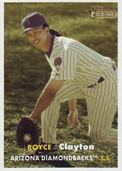 2006 Topps Heritage #421 Royce Clayton Front