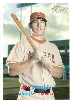 2006 Topps Heritage #62 Jeff Mathis Front