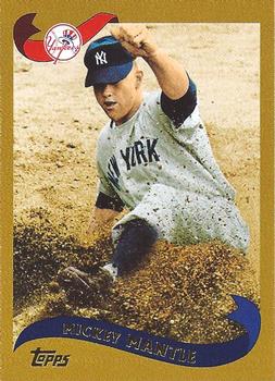 2006 Topps - The Mantle Collection #MM2002 Mickey Mantle Front