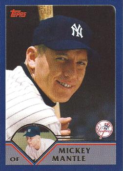 2006 Topps - The Mantle Collection #MM2003 Mickey Mantle Front