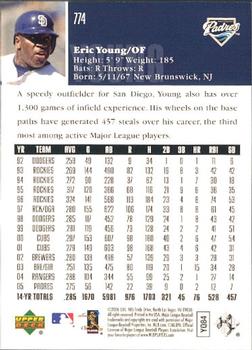 2006 Upper Deck #774 Eric Young Back