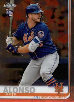 2019 Topps Chrome #204 Pete Alonso Front