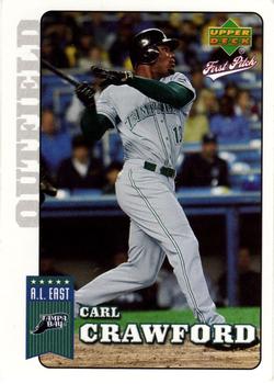 2006 Upper Deck First Pitch #188 Carl Crawford Front