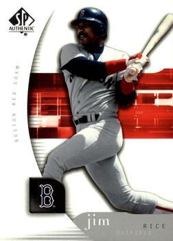 2005 SP Collection - 2005 SP Authentic #50 Jim Rice Front