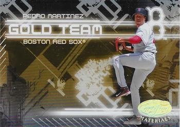 2005 Leaf Certified Materials - Gold Team #GT-20 Pedro Martinez Front