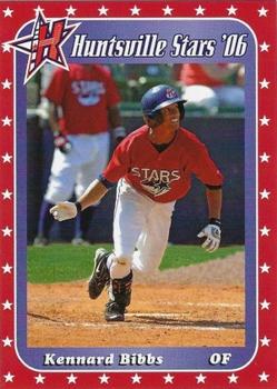 2006 Huntsville Stars #NNO Kennard Bibbs Front