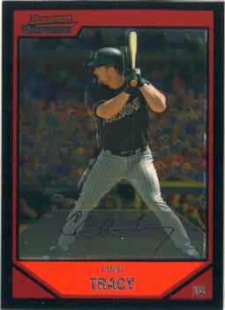 2007 Bowman Chrome #135 Chad Tracy Front