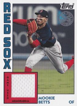 2019 Topps - 1984 Topps Baseball 35th Anniversary Relics #84R-MB Mookie Betts Front