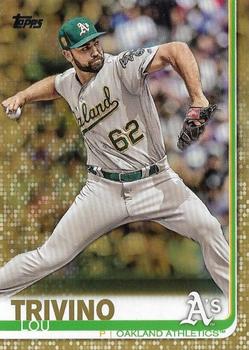 2019 Topps - Gold #83 Lou Trivino Front