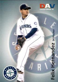 2010 DAV Major League #18 Felix Hernandez Front
