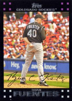 2007 Topps #57 Brian Fuentes Front