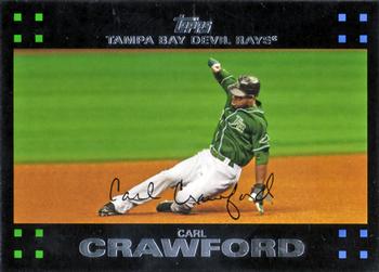 2007 Topps #189 Carl Crawford Front