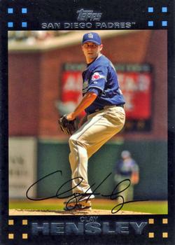 2007 Topps #218 Clay Hensley Front