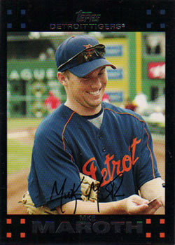 2007 Topps #417 Mike Maroth Front