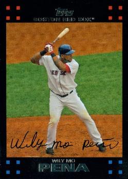2007 Topps #538 Wily Mo Pena Front