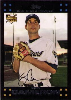 2007 Topps #632 Kevin Cameron Front