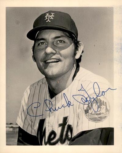 1972 New York Mets 4x5 Photos #NNO Chuck Taylor Front