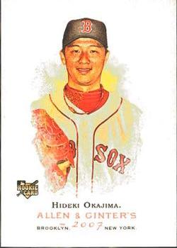 2007 Topps Allen & Ginter #217 Hideki Okajima Front