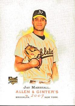 2007 Topps Allen & Ginter #244 Jay Marshall Front
