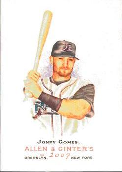 2007 Topps Allen & Ginter #318 Jonny Gomes Front