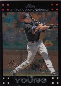 2007 Topps Chrome #122 Chris Young Front