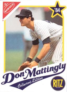 1989 Topps Nabisco Ritz Don Mattingly #'84 Don Mattingly Front