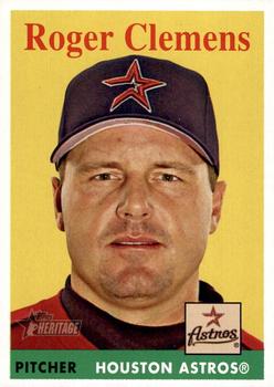 2007 Topps Heritage #2 Roger Clemens Front