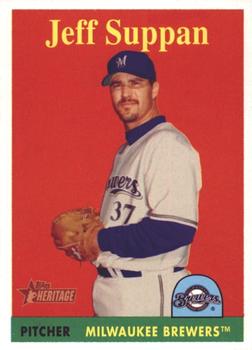 2007 Topps Heritage #97 Jeff Suppan Front