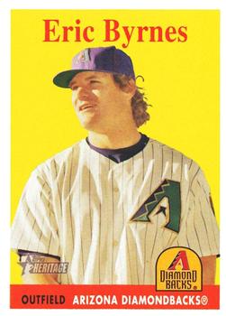 2007 Topps Heritage #138 Eric Byrnes Front