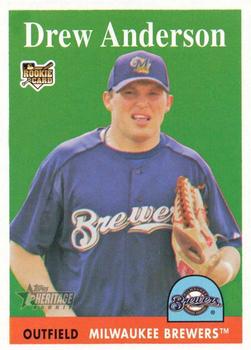 2007 Topps Heritage #283 Drew Anderson Front