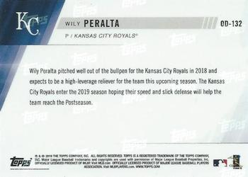 2019 Topps Now Road to Opening Day Kansas City Royals #OD-132 Wily Peralta Back