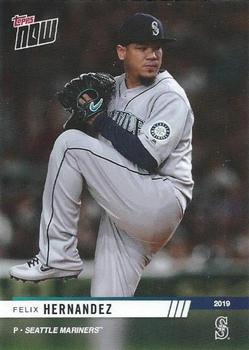 2019 Topps Now Road to Opening Day Seattle Mariners #OD-209 Felix Hernandez Front