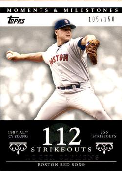 2007 Topps Moments & Milestones #20-112 Roger Clemens Front