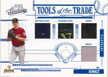 2005 Playoff Absolute Memorabilia - Tools of the Trade Swatch Quad #TT-26 Roy Oswalt Front