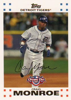 2007 Topps Opening Day #18 Craig Monroe Front