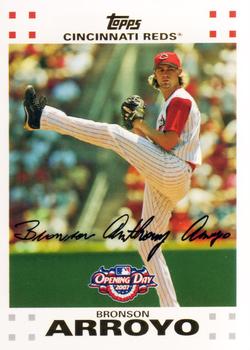 2007 Topps Opening Day #38 Bronson Arroyo Front